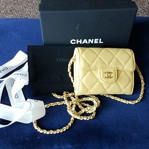 Mini Chanel card holder